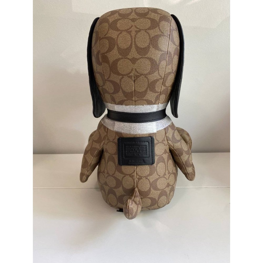 NWT Coach X Peanuts Snoopy Collectible In Signature Canvas 5405 $650 - Picture 3 of 12